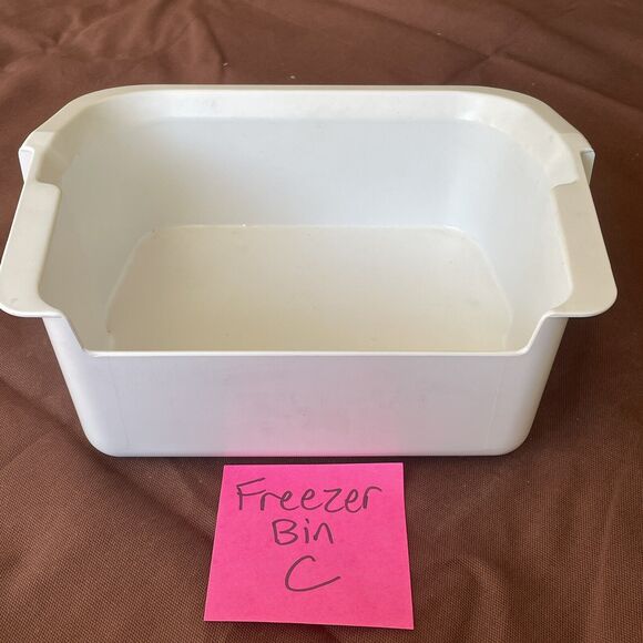 FRIGIDAIRE Side-By-Side Refrigerator White Door Freezer Replace Bin #2153905 C - Picture 4 of 12